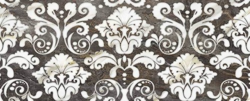 Плитка Damasco Calacata Декор Настенный 23.5х58 см