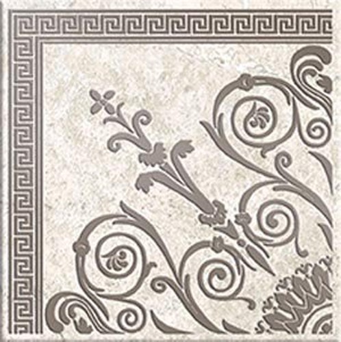 60653  Вставка Angolo Lux DYNASTY WHITE 20*20