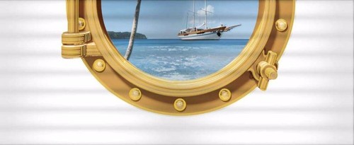 23,5*58 Decor Ocean (2) (иллюминатор) декор настенный