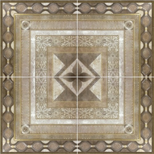 42,5*42,5 Roseton Malibu RP-3176 Декор напольный (1 плитка)