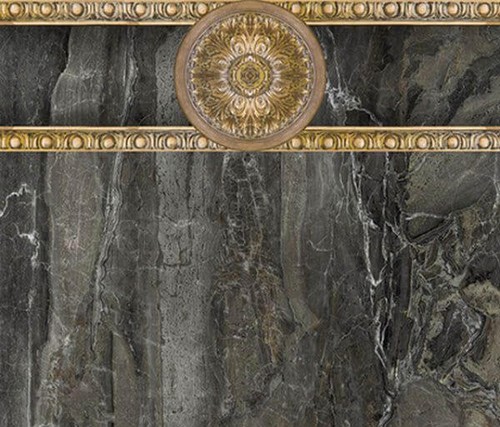 Плитка Zocalo Sublime Blackwood Бордюр Настенный 20х23.5 см