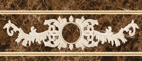 Cenefa Oka Crema Marfil бордюр настенный 10*25