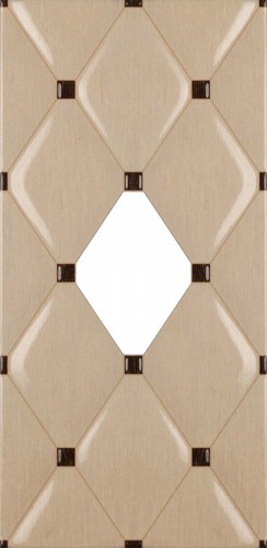 Ventana Caledonia Crema декор настенный 25*50