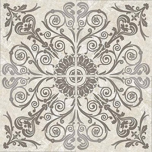 60658 Декор ROSONE LUX DYNASTY WHITE 80*80